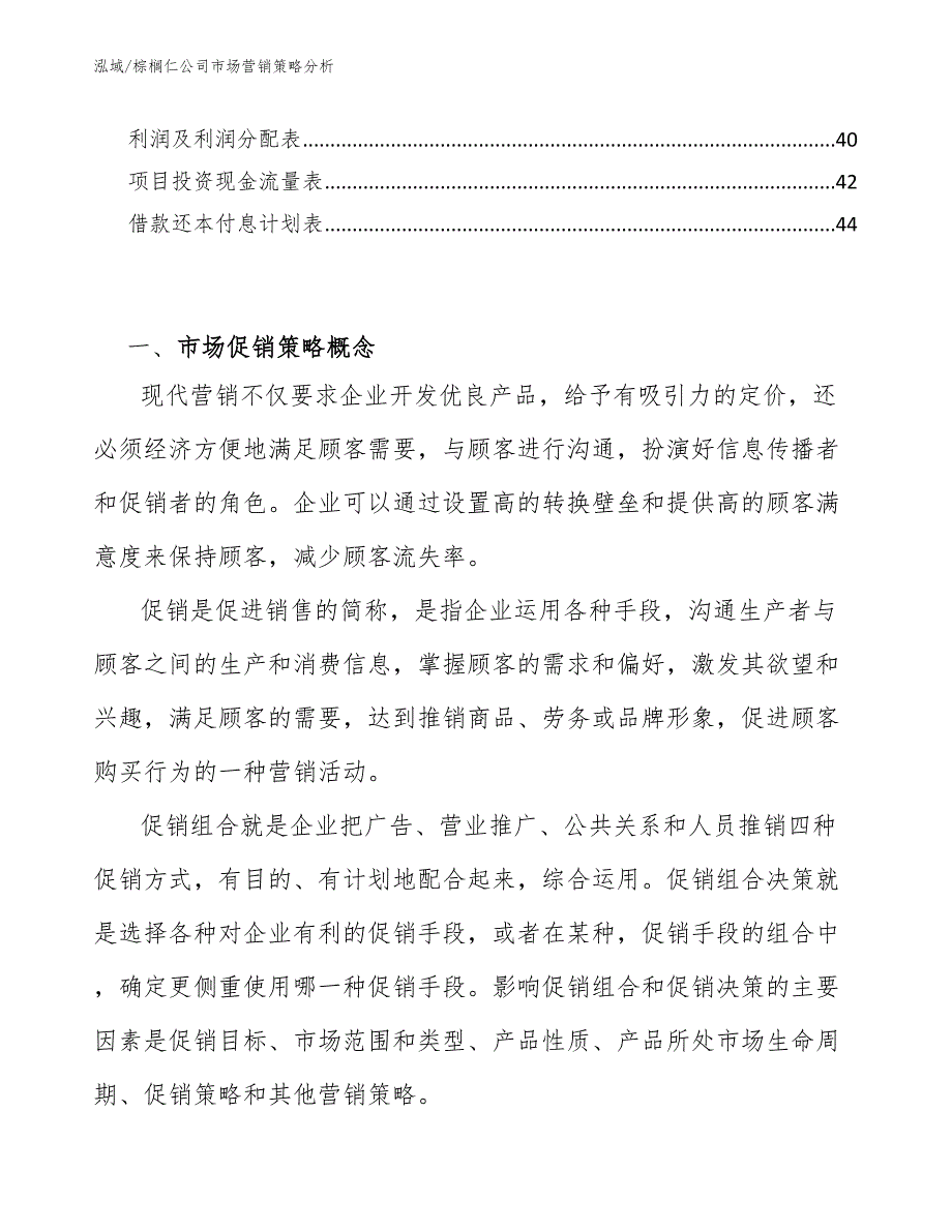 棕榈仁公司市场营销策略分析_第2页