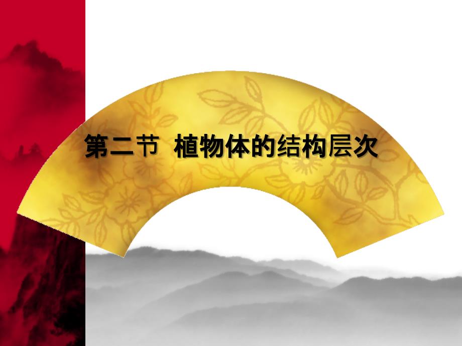 【教学课件】第二节植物体的结构层次_第1页