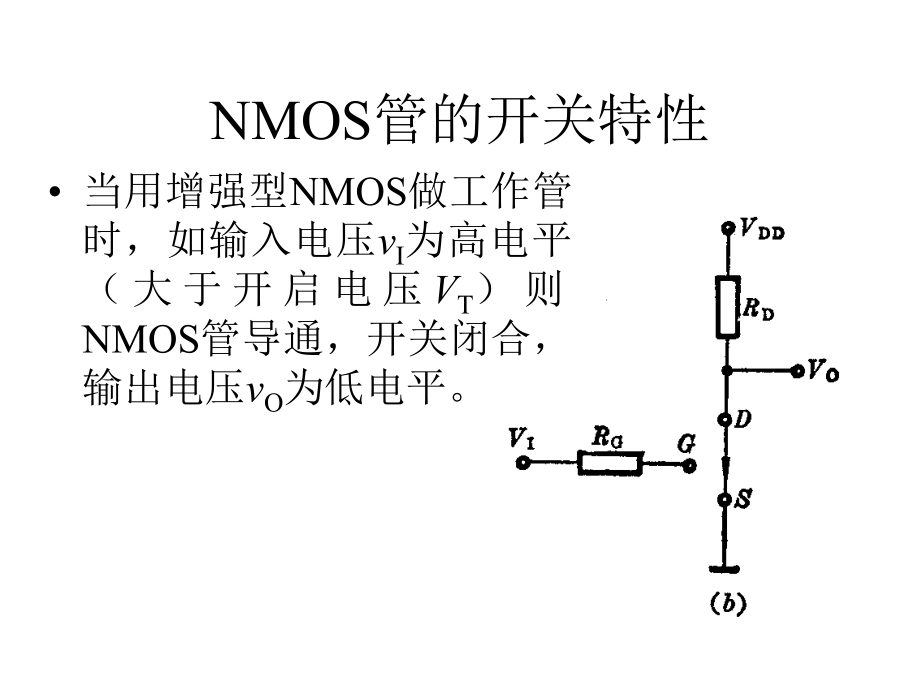 数字逻辑电路教程PPT第2章4MOS逻辑门_第3页