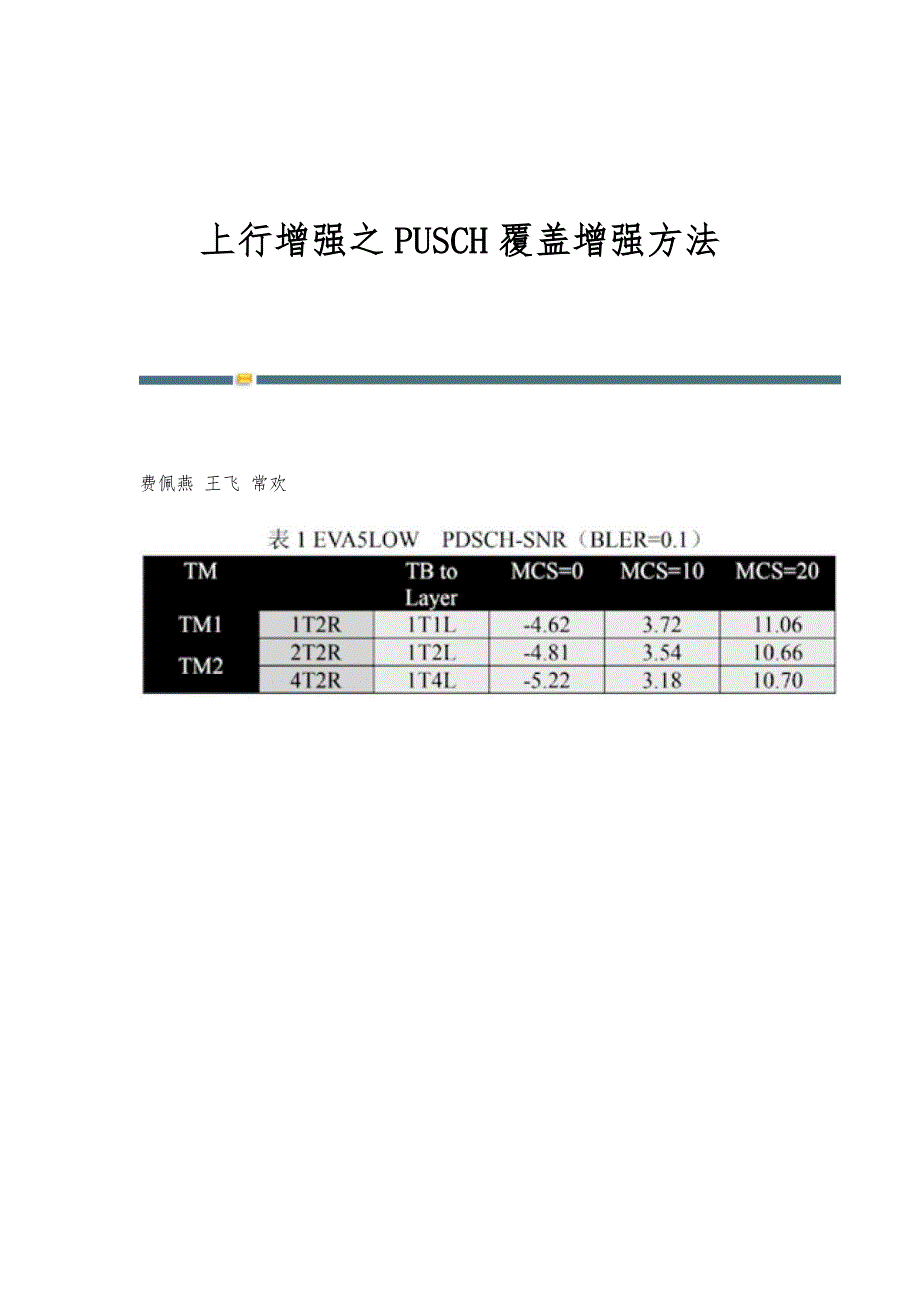 上行增强之PUSCH覆盖增强方法_第1页