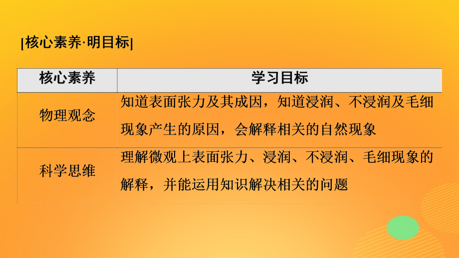 新教材高中物理第2章气体液体和固态第4节液体的表面张力课件粤教版选择性必修第三册_第2页