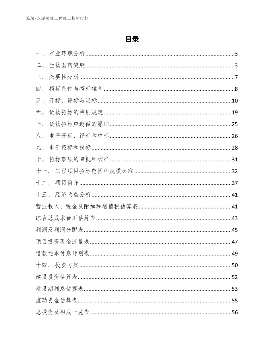 水泥项目工程施工招标投标_第2页