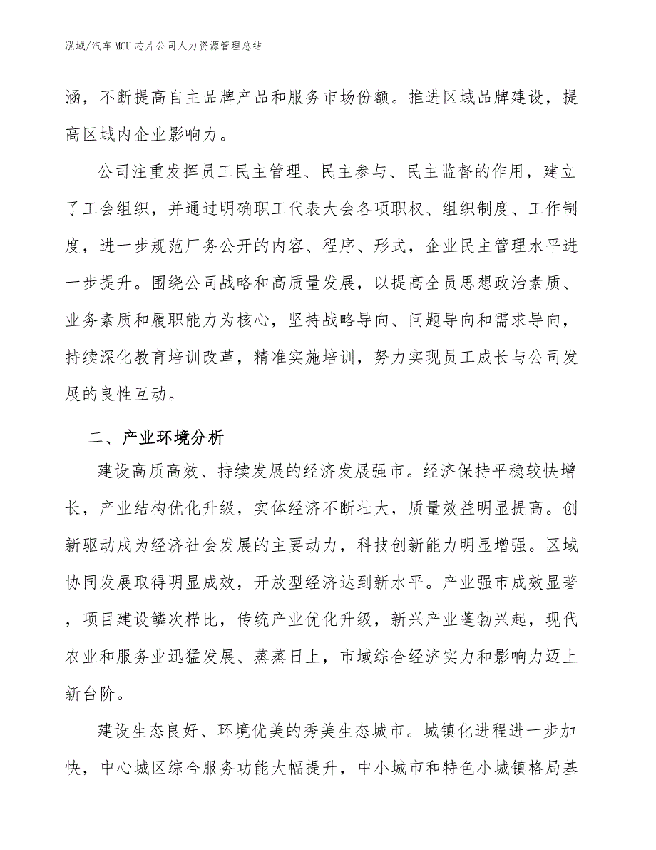 汽车MCU芯片公司人力资源管理总结_第4页