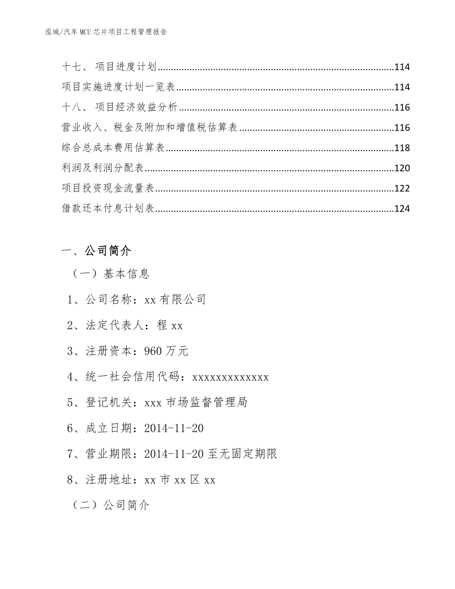 汽车MCU芯片项目工程管理报告_参考_第3页