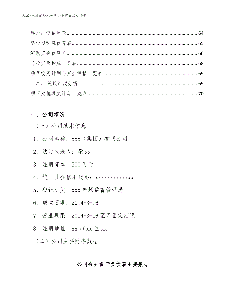 汽油舷外机公司企业经营战略手册【参考】_第2页