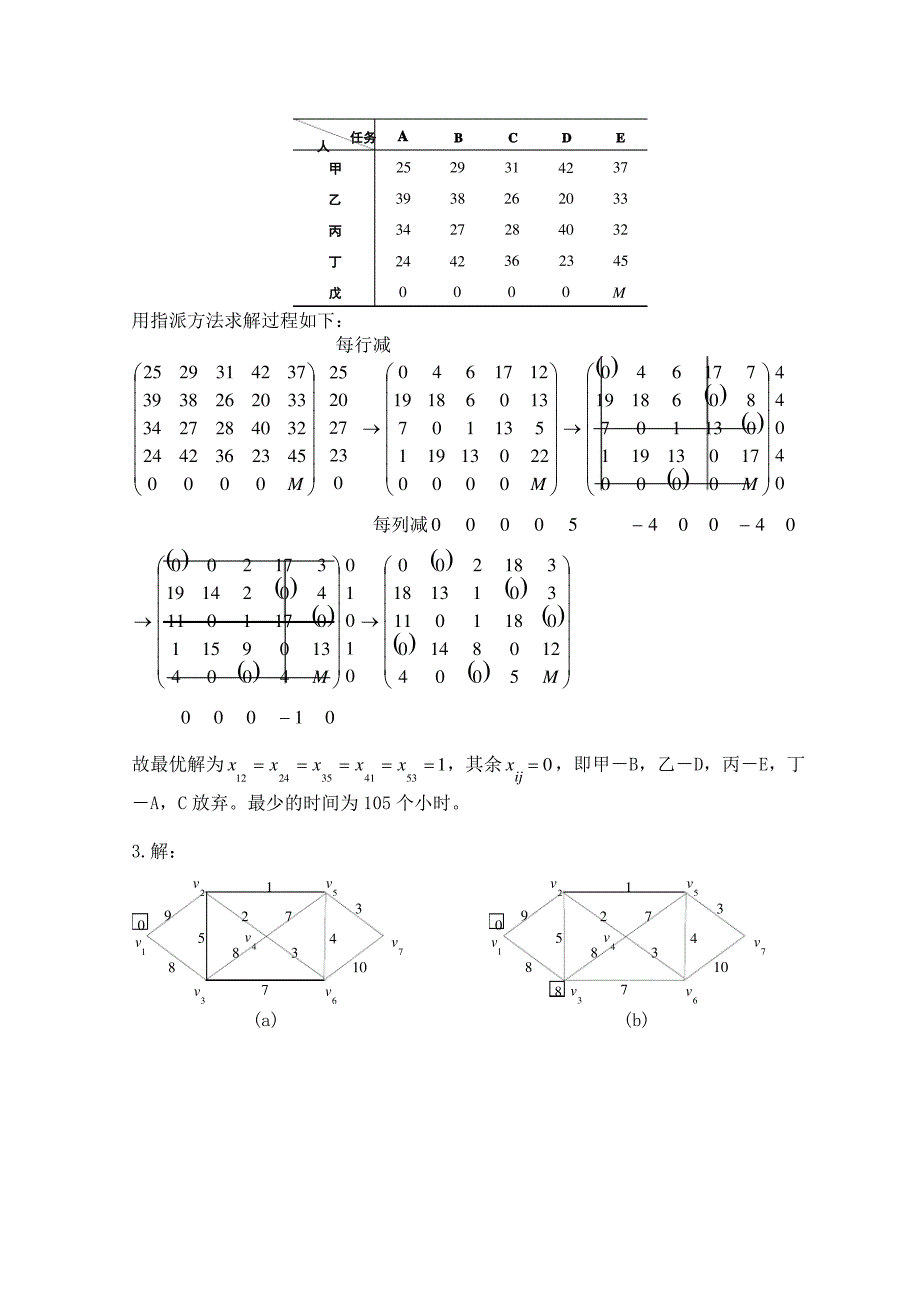 运筹学综合复习题_第4页