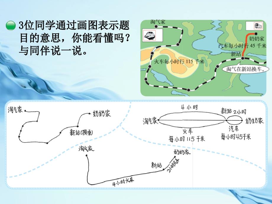 【北师大版】数学三年级上册：第6单元去奶奶家ppt课件1_第4页