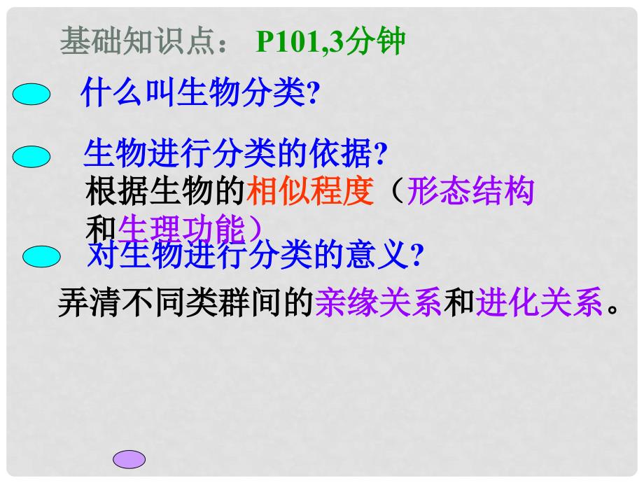 广东省佛山市中大附中三水实验中学八年级生物上册 6.1.2 从种到界课件 新人教版_第2页