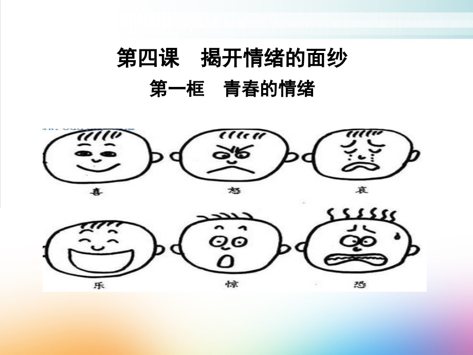 道德与法治青春的情绪公开课课件(部编版)1_第1页