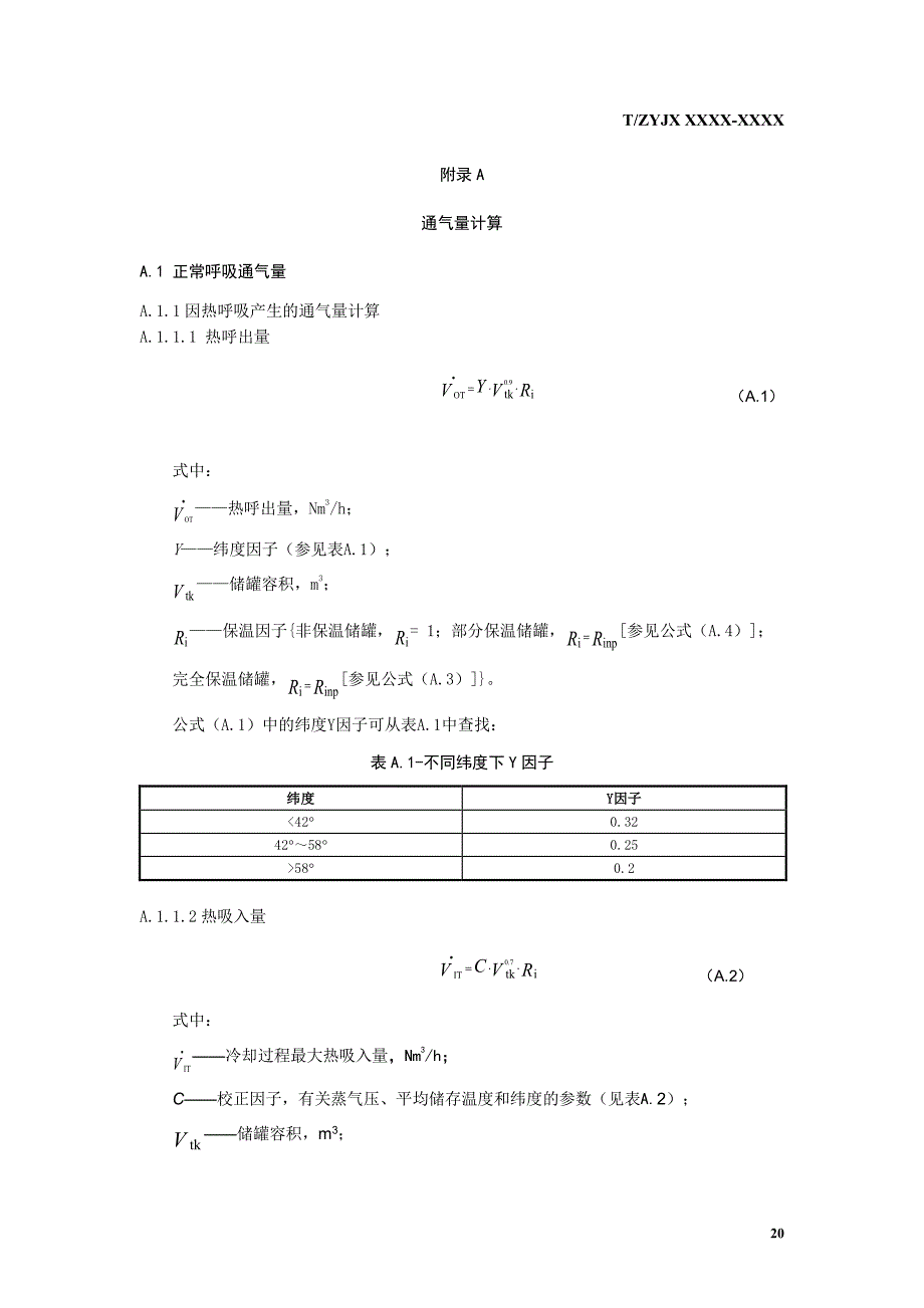 石油及石油产品储罐通气量、储罐惰性气体保护计算、正常通气量替代计算_第1页