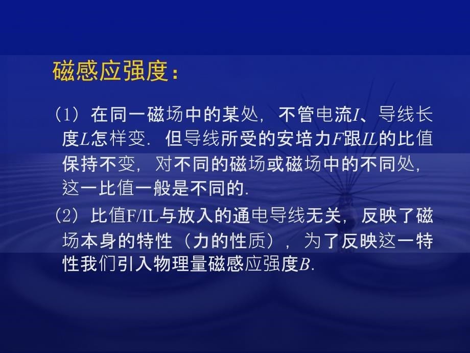 高二物理人教版选修3-1课件 《磁感应强度》2_第5页