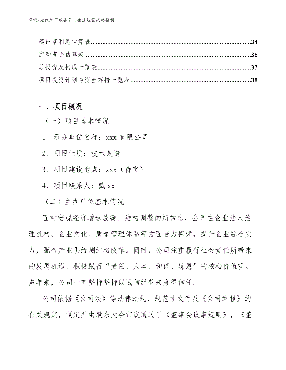 光伏加工设备公司企业经营战略控制_第2页