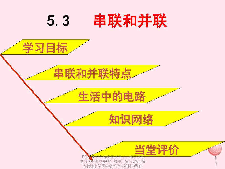 最新四年级科学下册三离不开的电3串联与并联课件1新人教版新人教版小学四年级下册自然科学课件_第2页