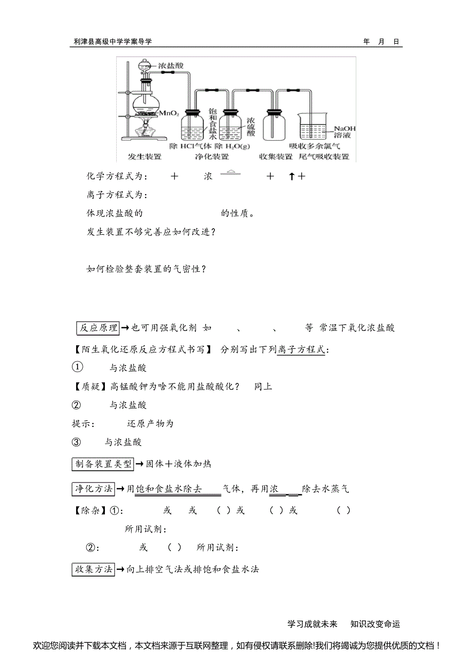 《氯气及其化合物》考点整理161330_第2页