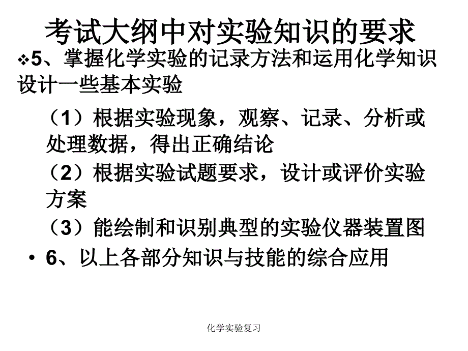 化学实验复习课件_第3页