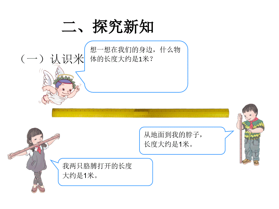 认识米和厘米人教版二年级数学上册第一单元.ppt_第2页