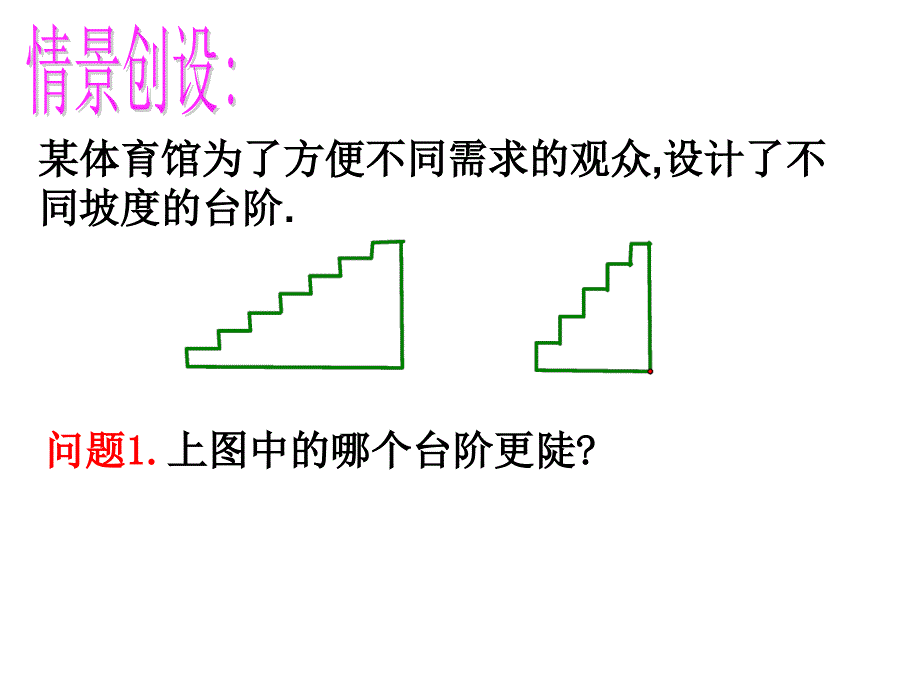 新苏科版九年级数学下册7章锐角三角函数7.1正切课件21_第4页