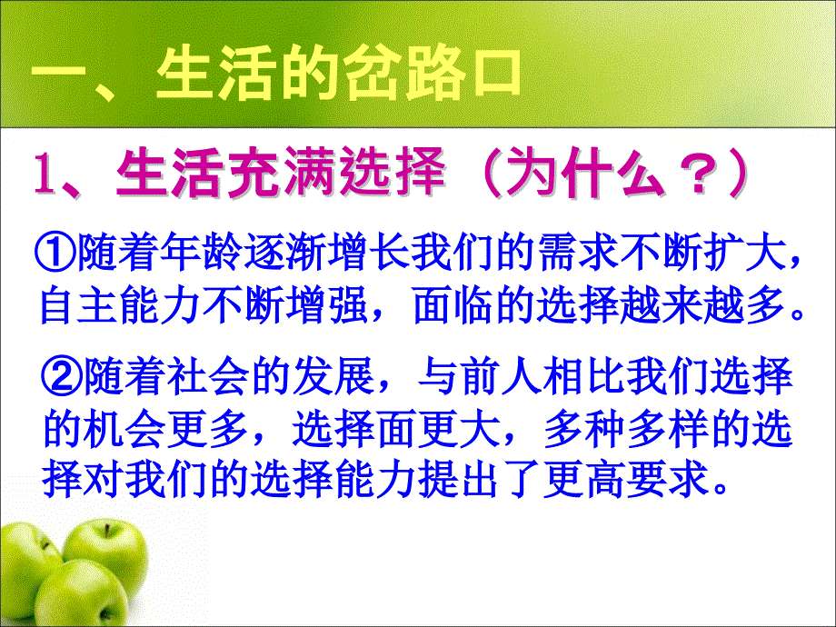 未来道路我选择参考课件3_第4页