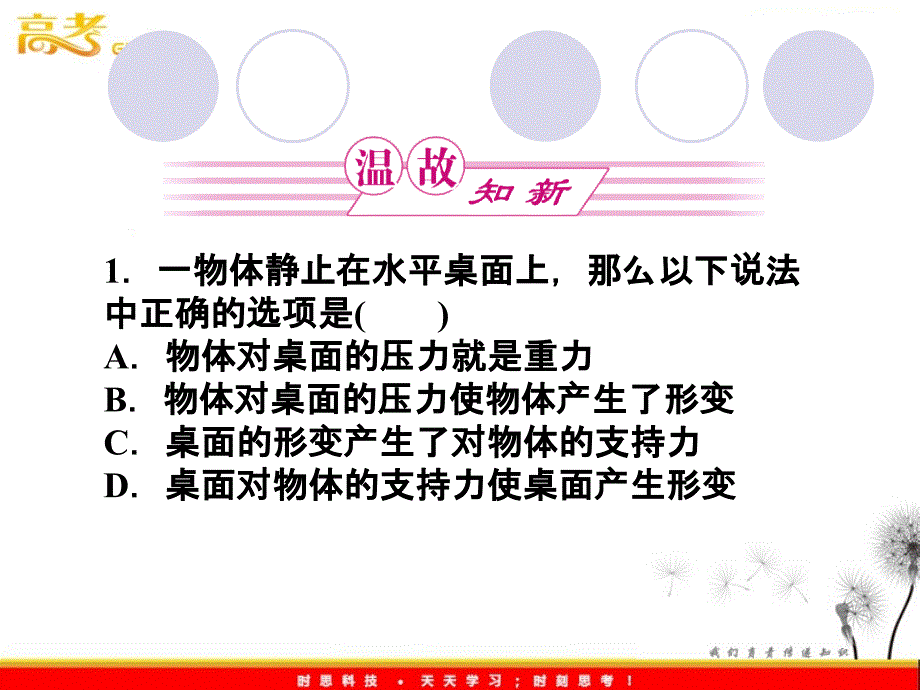 2012新课标同步导学高一物理课件：摩擦力（教科版必修1）_第2页