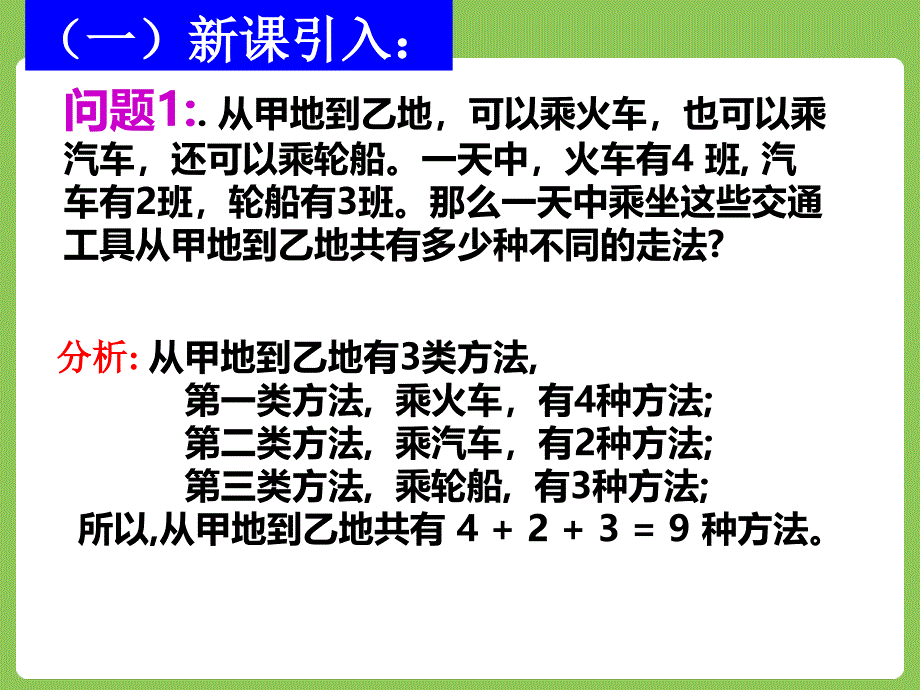 两个计数原理一课件PPT_第2页