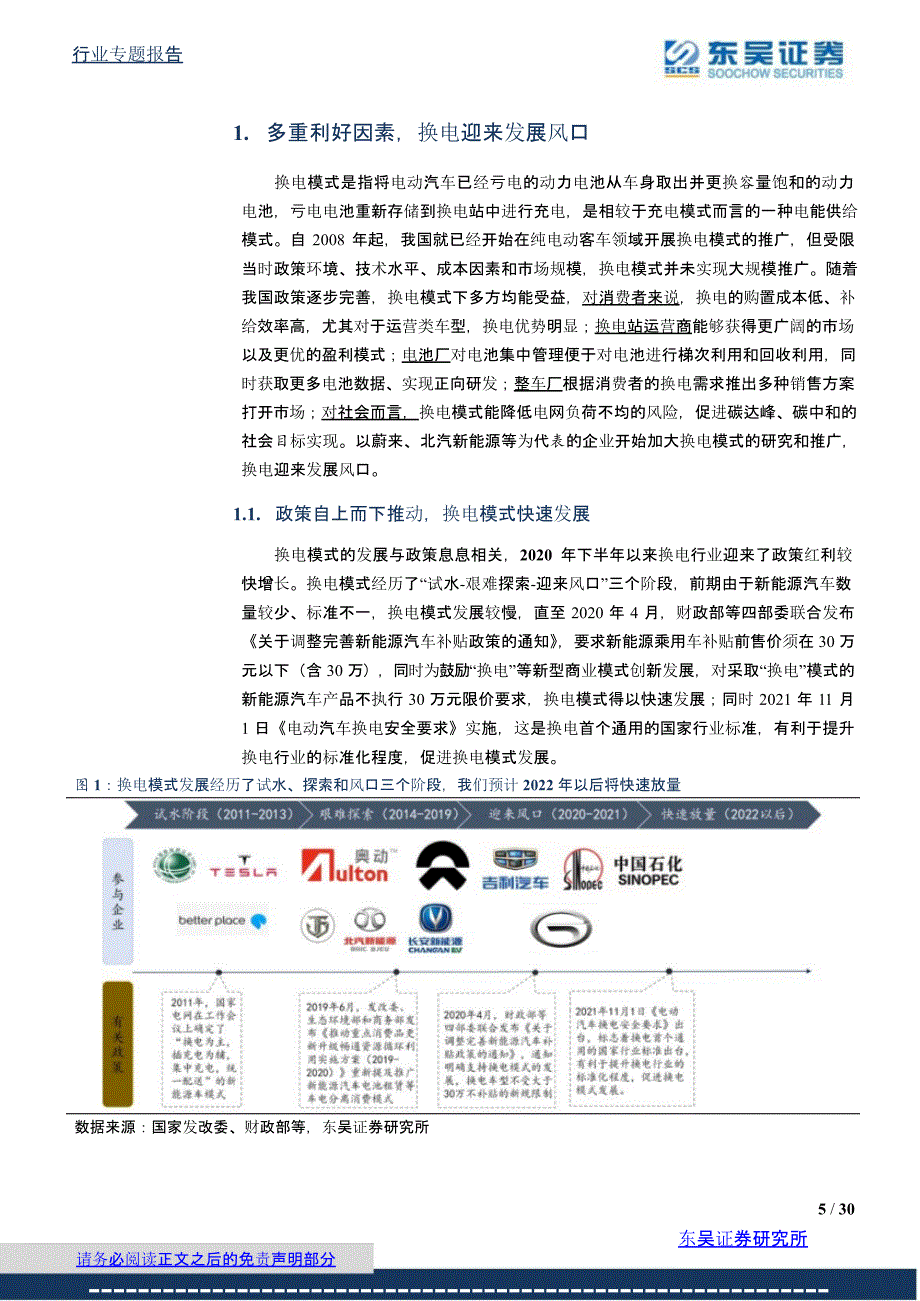 换电设备行业报告：换电模式_第4页