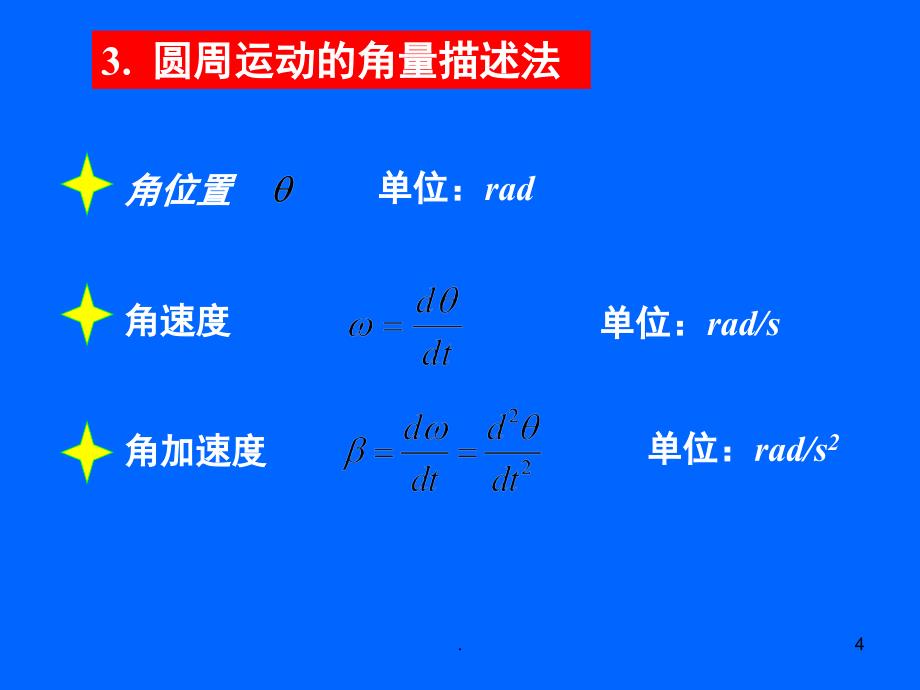 大学物理各章主要知识点总结课堂PPT_第4页