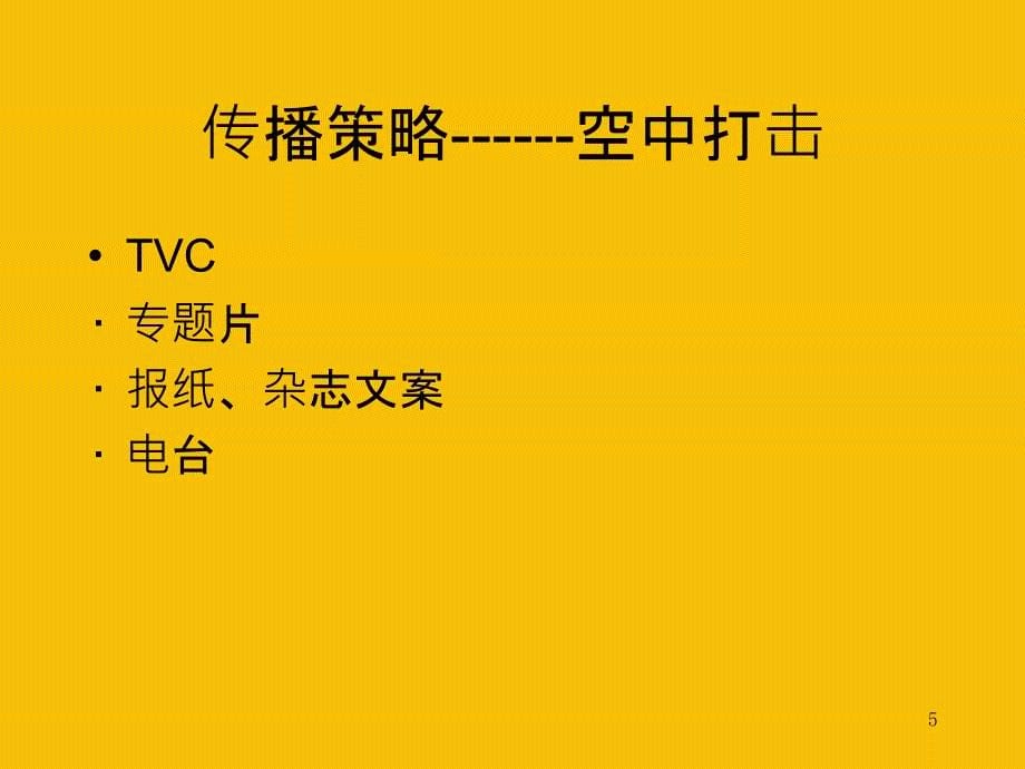 海信新绿工程整合传播传播策略及计划书PPT课件_第5页