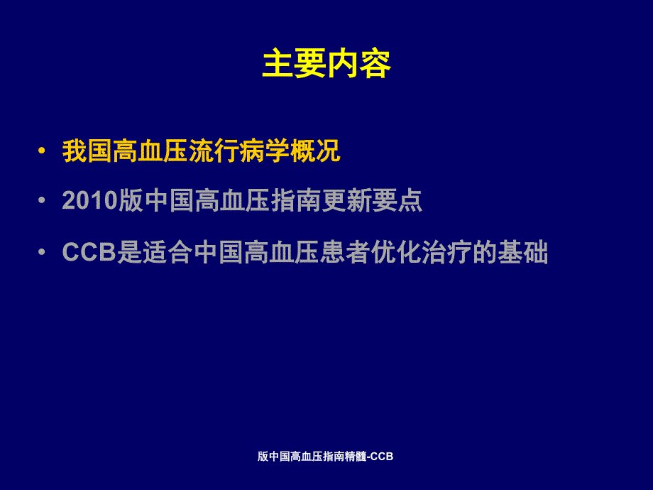 版中国高血压指南精髓CCB课件_第3页