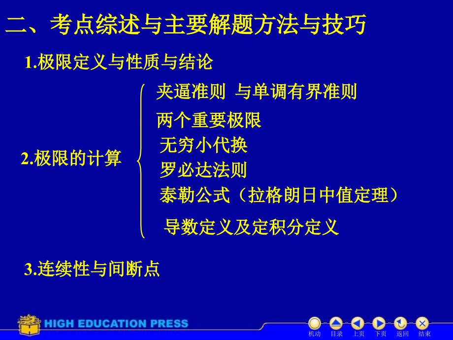 竞赛辅导班第一讲函数极限课件_第3页