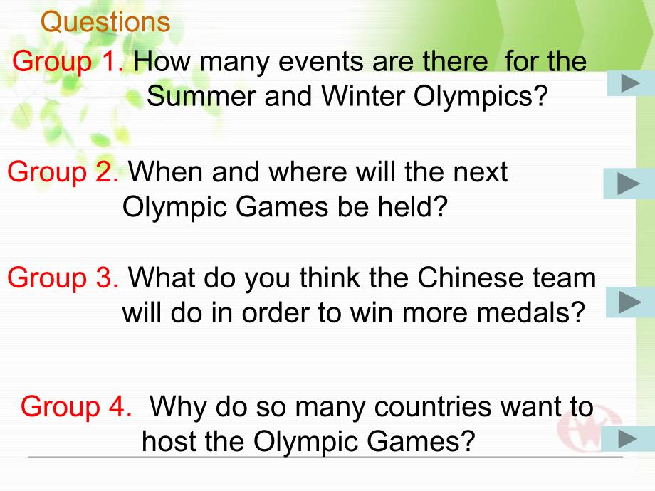 新人教必修二Unit2TheOlympicGamesReading[阅读课件]精品教育_第4页