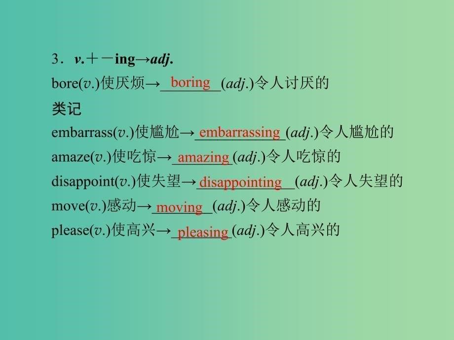 高中英语 Module1 My First Day at Senior High单元基础知识整合课件 外研版必修1 .ppt_第5页