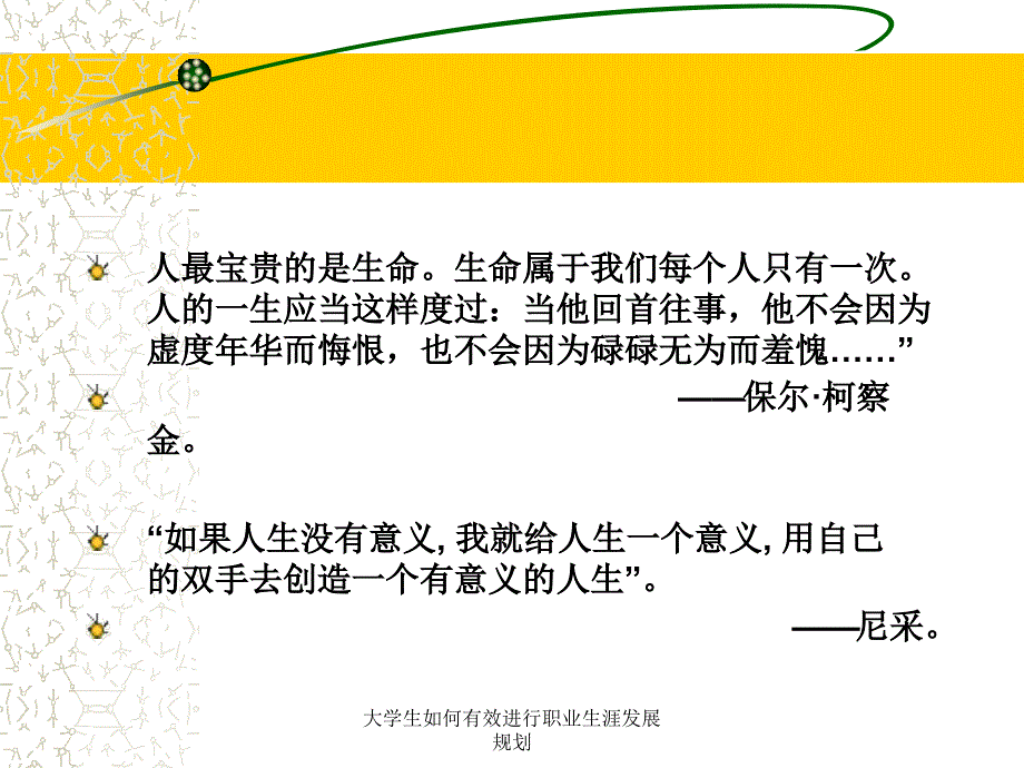 大学生如何有效进行职业生涯发展规划课件_第4页