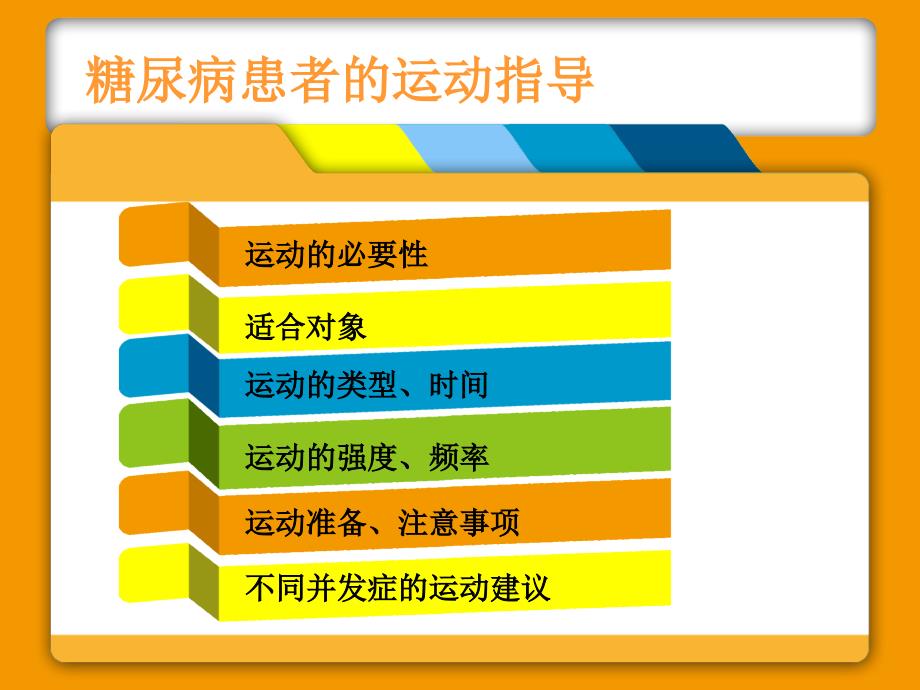 糖尿病患者的运动指导PPT参考幻灯片_第2页