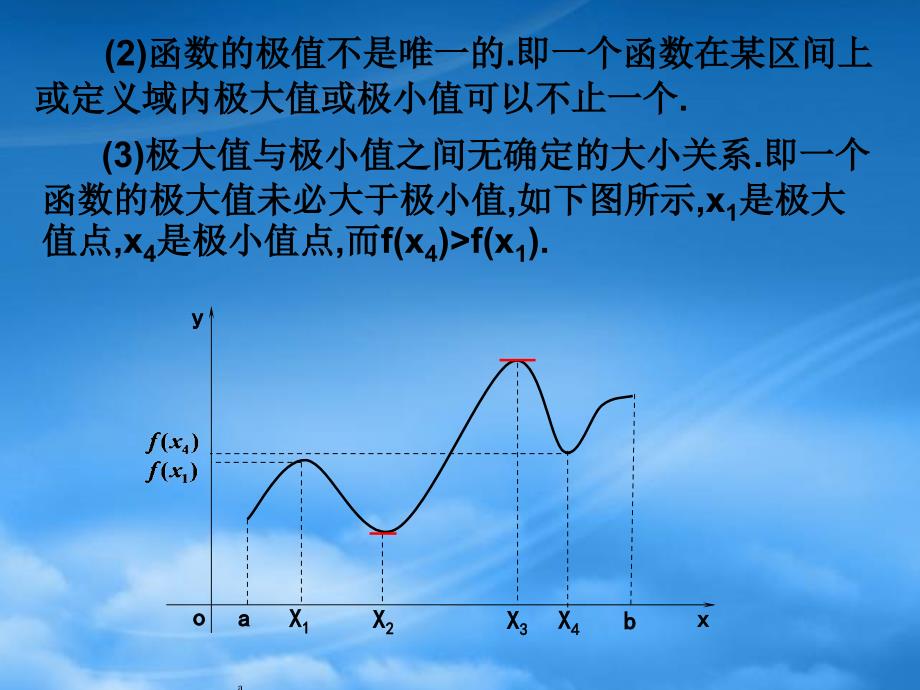 高三数学导数全章课件函数的极值_第4页