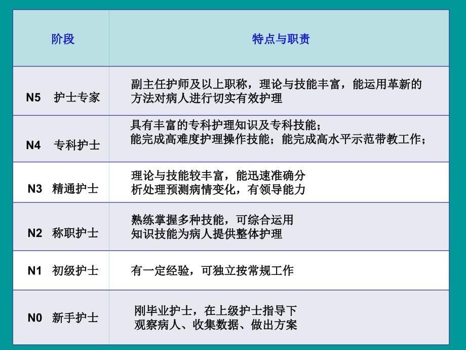 护理人员分级与岗位管理新ppt课件_第5页