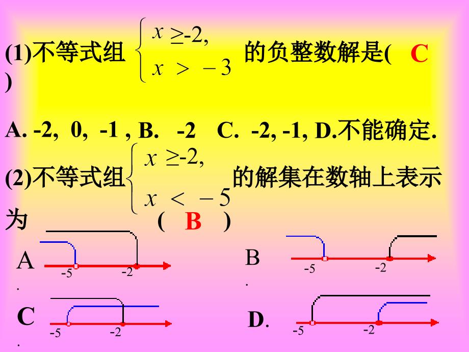 (课件)一元一次不等式组2_第2页