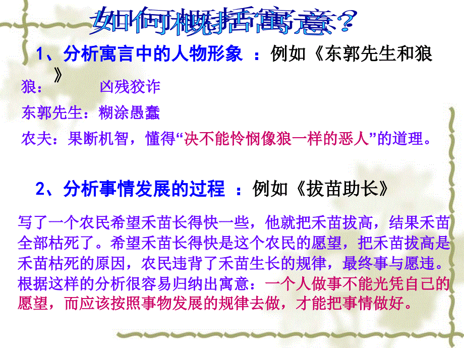 如何归纳寓言寓意.ppt_第3页