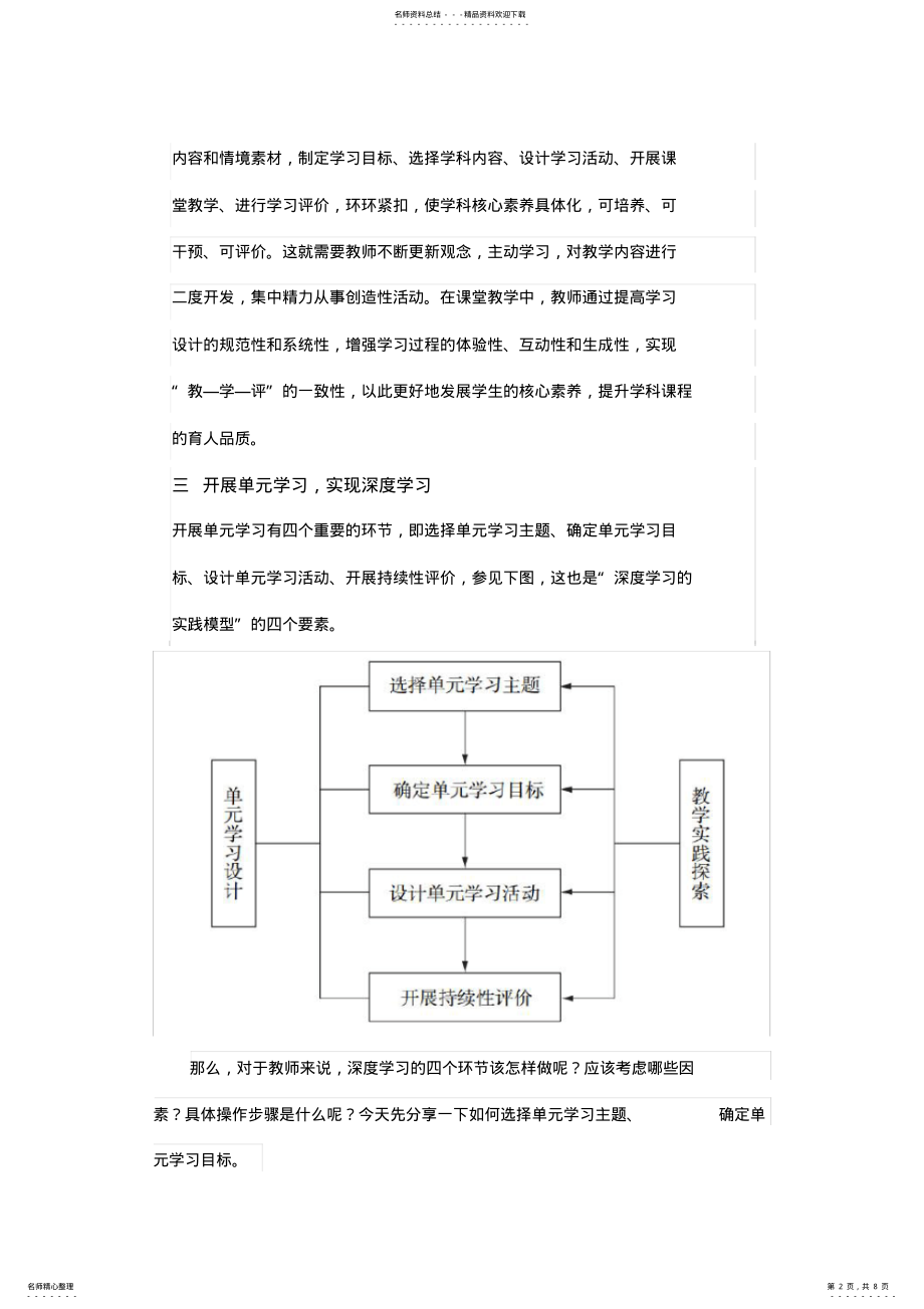 如何做好单元设计,实现深度学习_第2页