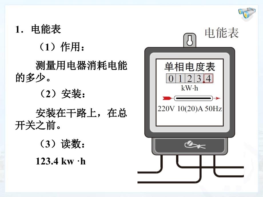 新版人教版九年级191家庭电路课件_第4页