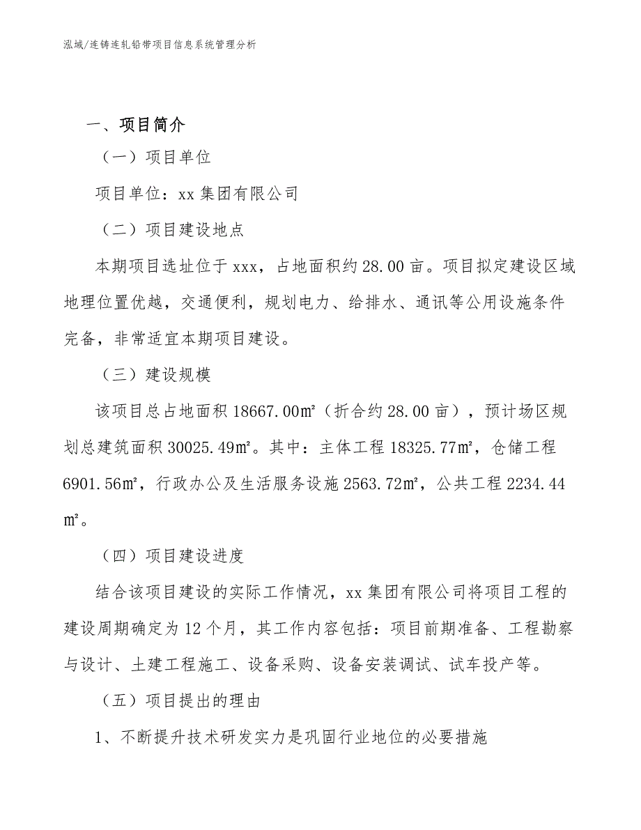 连铸连轧铅带项目信息系统管理分析（参考）_第3页