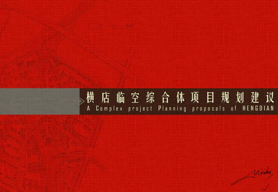 武汉市黄陂横店临空经济区综合体定位规划报告_第1页