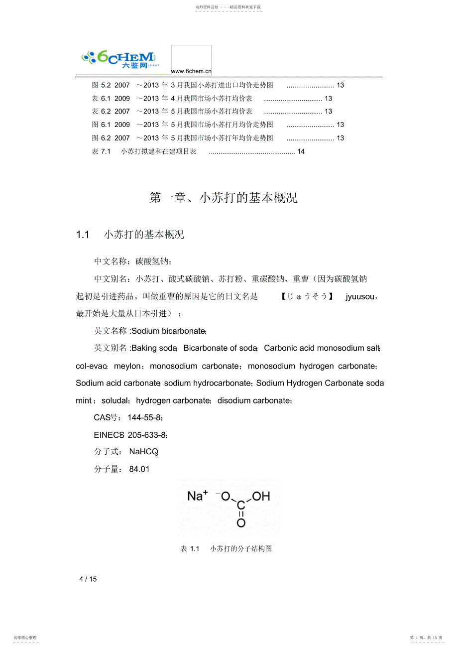 小苏打技术与市场调研报告_第4页