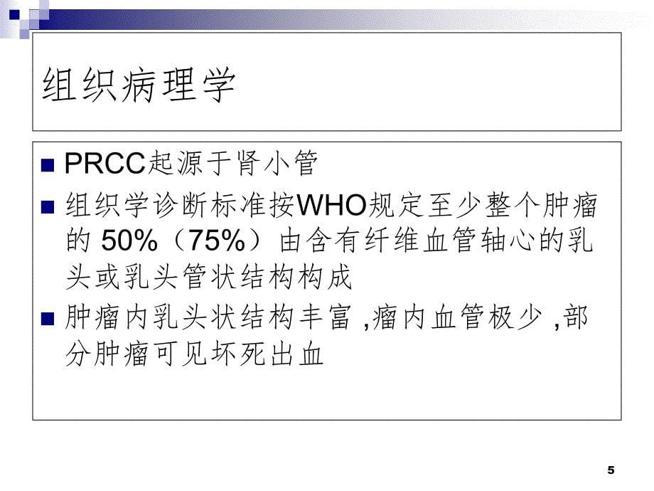 肾乳头状细胞癌PPT精品文档_第5页