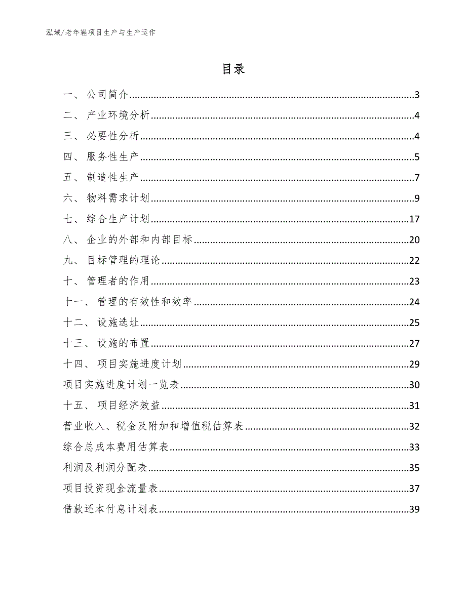 老年鞋项目生产与生产运作_第2页