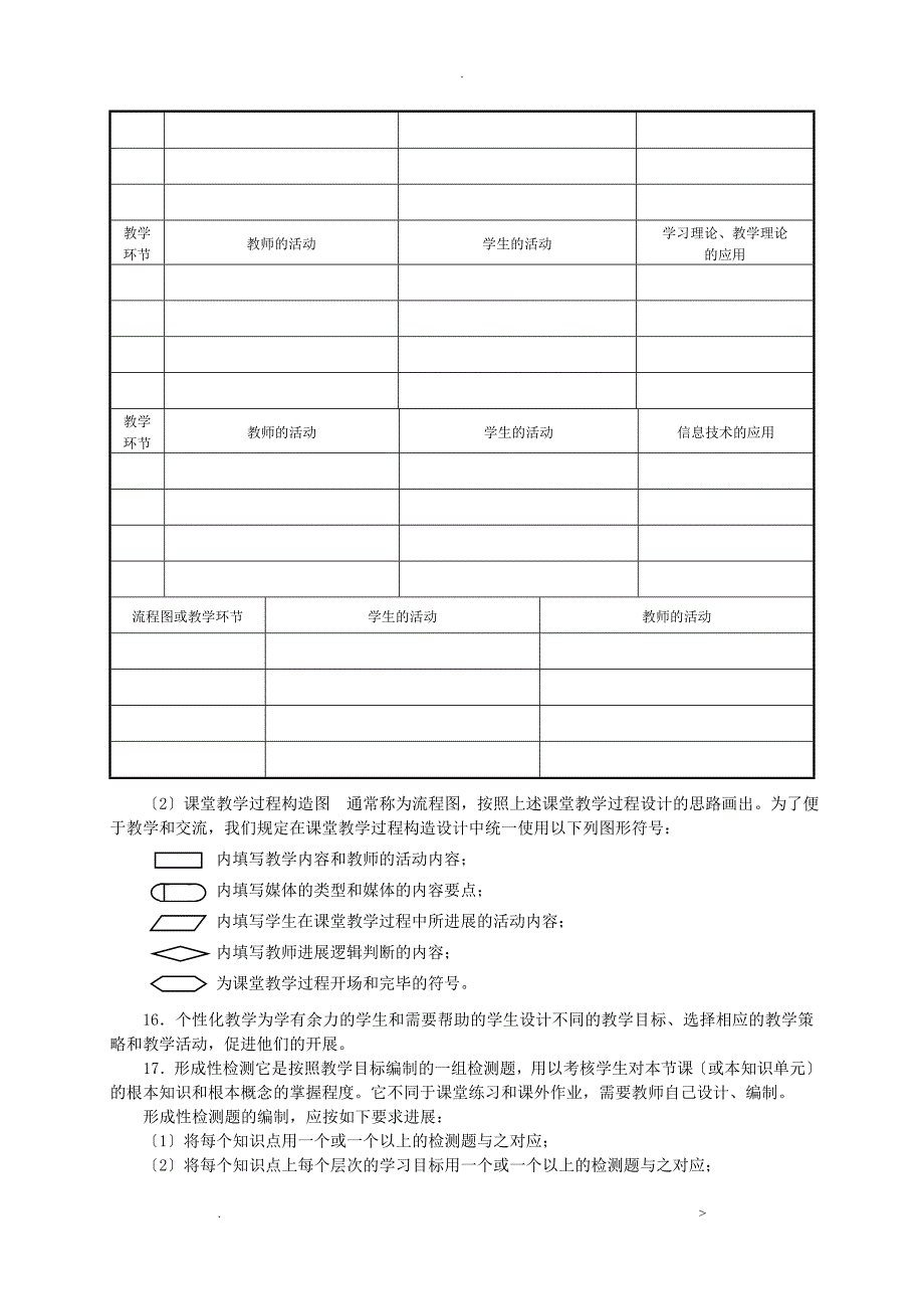 课堂教学设计模板V105版_第4页