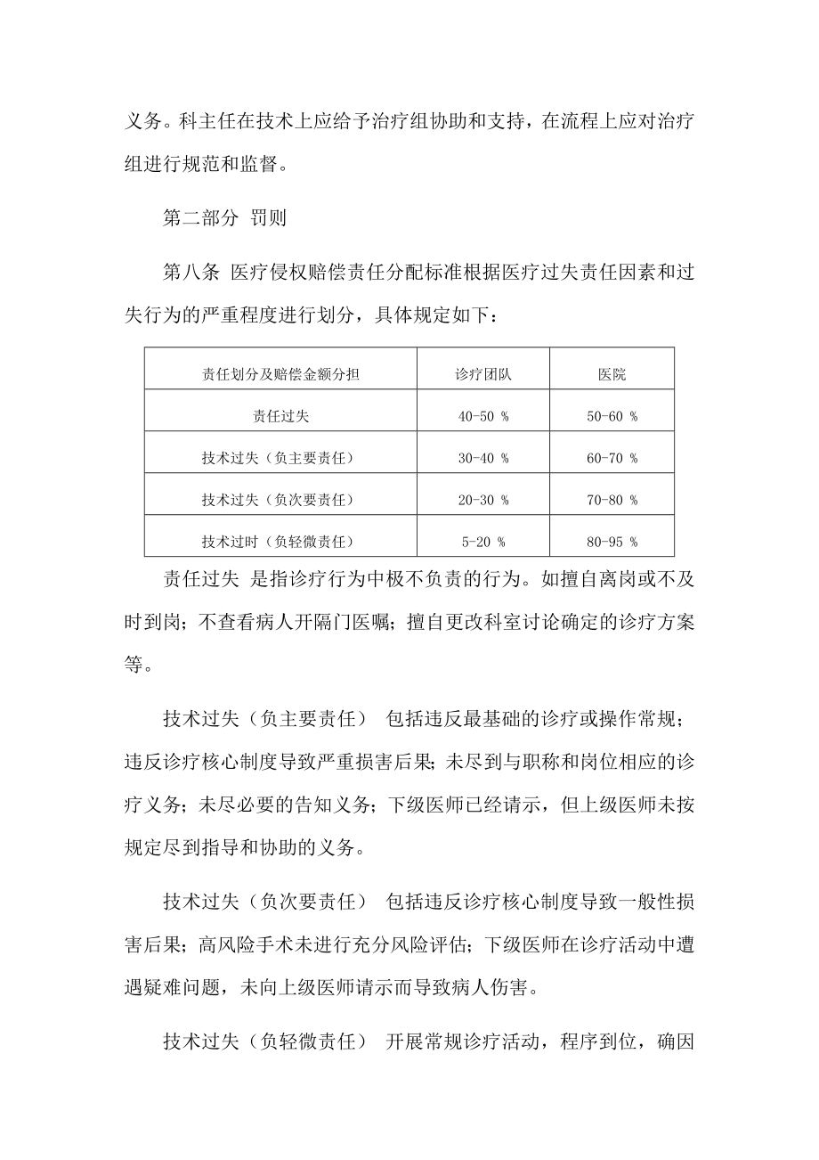 医疗侵权赔偿责任处罚规定_第2页