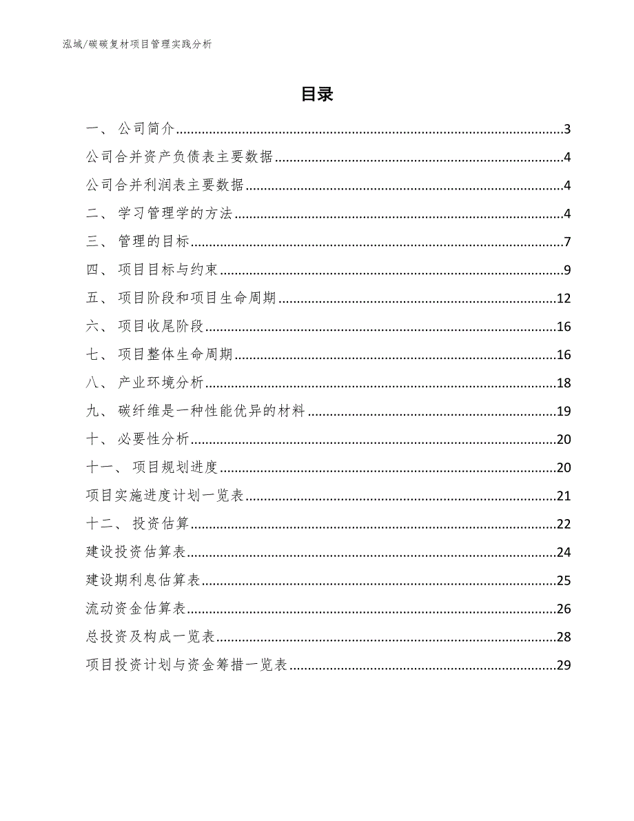 碳碳复材项目管理实践分析_范文_第2页