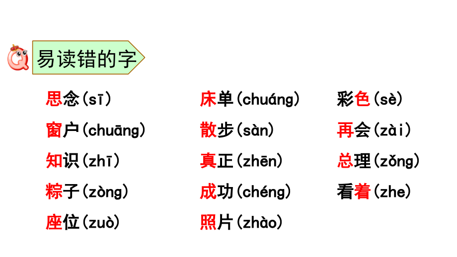 部编版一年级语文下册-第四单元知识总结课件_第2页