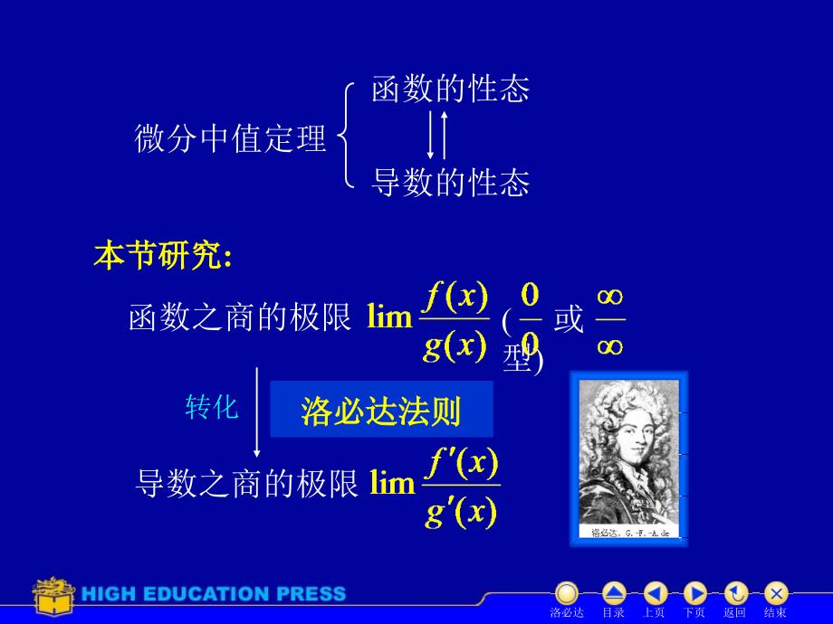 《高等数学》教学课件：D3_2洛必达法则_第2页