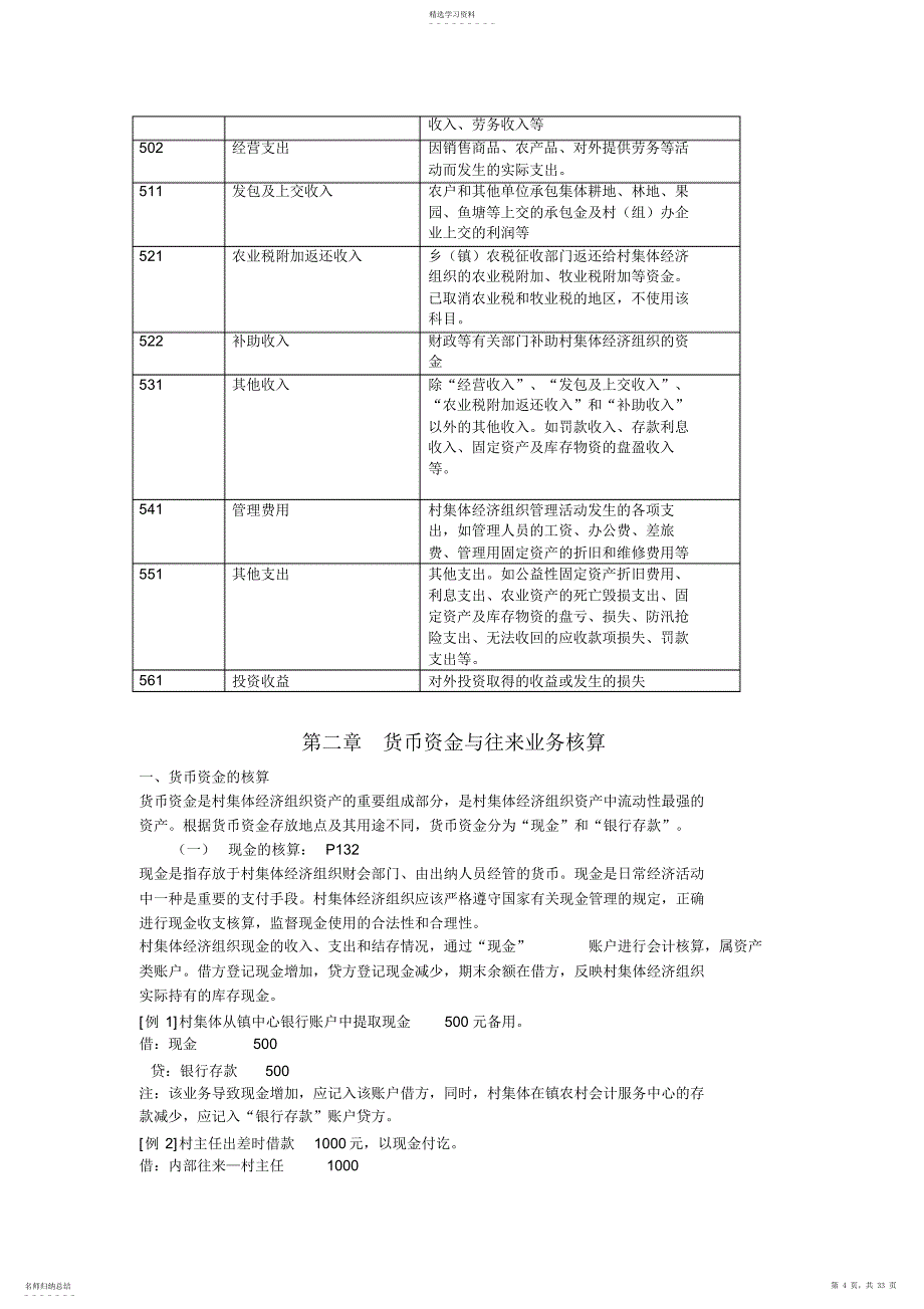 2022年村集体经济组织会计制度操作实务_第4页